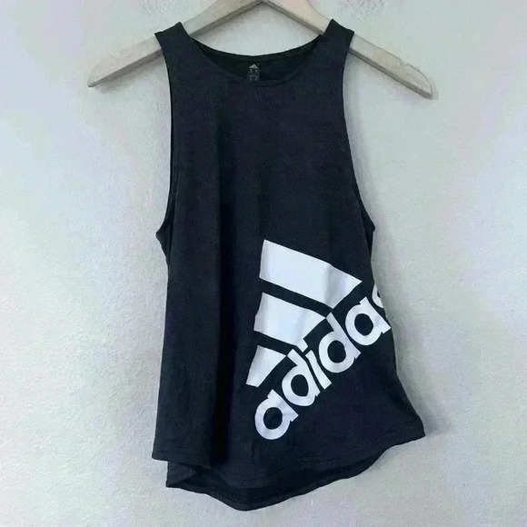 Adidas Womens Disrupt Sleeveless Tank Top Grey Size XS - Picture 2 of 7